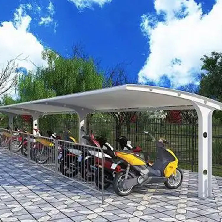 玉山县膜结构电动车棚